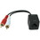 Parts Express RCA Audio Set L/R Stereo Extender Over Ethernet Cable (up to 250 ft.)