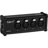 Talent 4PX-3F 4 Connector 3-Pin XLR Extender Over CAT5 - Female