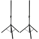 Talent SSGP Gig Pack 5 ft. PA/DJ Tripod Speaker Stand Pair with Bag