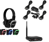 Talent Silent Disco Bundle with 5 Headphones and 1 Transmitter
