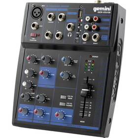Gemini GEM-05USB Bluetooth Audio Mixer Pack