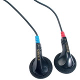 Parts Express Stereo Earbud Headphones with 4 ft. Cord