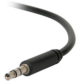 Parts Express 3.5mm Male to Male Slim-Plug Shielded Audio Cable 1 ft.