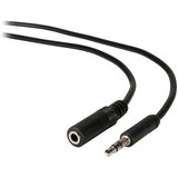 Parts Express 3.5mm Male to Female Slim-Plug Shielded Audio Cable 75 ft.