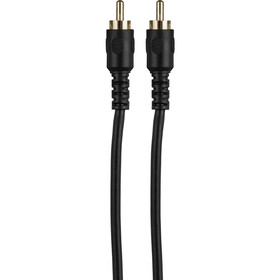 Parts Express Single RCA Audio Video Subwoofer Double Shielded Cable