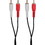 Parts Express Dual RCA M/M Double Shielded Audio Cable with OFC Conductors and Gold Plated Connectors 3 ft.