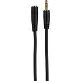 Parts Express 3.5mm Stereo Male to Female Audio Cable Dual Shielded with Gold Plated Connectors 12 ft.