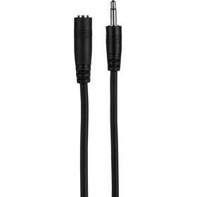 Parts Express 3.5mm Mono Male to Female Shielded Extension Cable 3 ft.