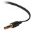 Parts Express Gold 3.5mm Male to Male Flat Audio Cable 3 ft.