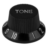 Parts Express Guitar Tone Knob Solid Strat Bell Type 1