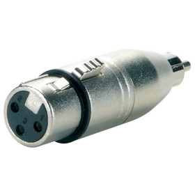 Parts Express XLR Female to RCA Male Adapter