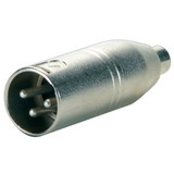 Parts Express XLR Male to RCA Female Adapter