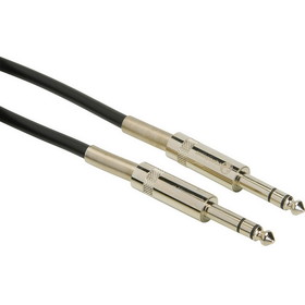 Talent PCQ01 Patch Cable 1/4" TRS Male to 1/4" TRS Male 1.5 ft.