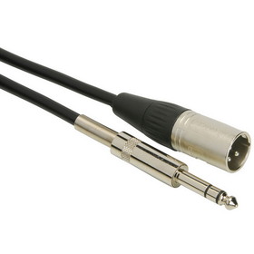 Talent PCXM01 Patch Cable XLR Male to 1/4" TRS Male 1.5 ft.
