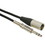 Talent PCXM03 Patch Cable XLR Male to 1/4" TRS Male 3 ft.