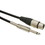 Talent MCQ10 Microphone Cable XLR Female to 1/4" TS Mono Male 10 ft.