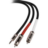 Talent Y35R203 3.5mm Stereo Male to Dual Left /Right RCA Male Adapter Cable 3 ft.