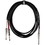Talent YQQ210 1/4" TRS Stereo Male to Dual 1/4" TS Mono Male Insert Patch Cable 10 ft.