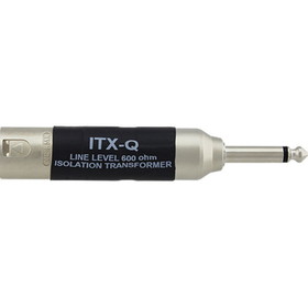 Pro Co ITXQ In-Line Male XLR to Male 1/4" TS Isolation Transformer