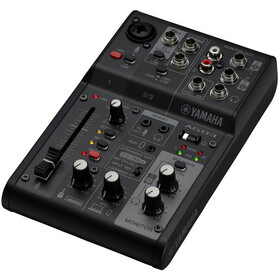 Yamaha AG03MK2 B 3-Channel Mixer/USB Interface for iOS/Mac/PC Black