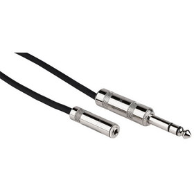 Pro Co BPBQMBF-10 10 ft. Headphone Extension Cable Balanced 1/4" Male to 1/8" Female