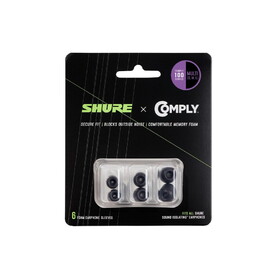 Shure EACYF1-6KIT 6 Pack Foam Sleeves for Earphones