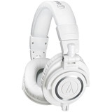 Audio-Technica ATH-M50xWH Professional Studio Monitor Headphones - White