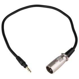 Audio-Technica AT8350 3.5mm to XLR Male Audio Adapter Cable for System 10 Camera System 1.64 ft.