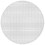 Atlas Sound EGR63W Round Edgeless Grill for FAP63T-W White