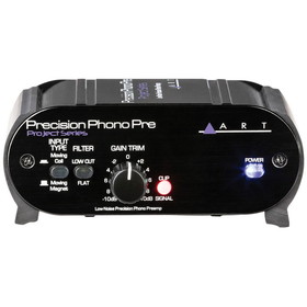 ART Precision Phono Preamp with Turntable Cartridge Select