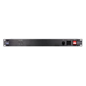 ART PB4X4PROUSB Rackmount Power Distribution System with Voltage Meter and EMI Filtering