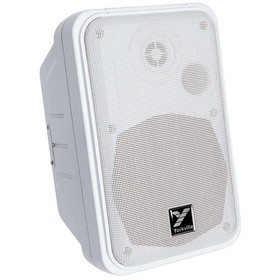 Yorkville C120W Coliseum Mini Series 5" 2-Way Weather Resistant Passive Speaker - White