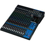 Yamaha MG16XU 16 Channel 6-Bus USB Stereo Mixing Console with SPX Effects & 12RU Rack Mount Kit