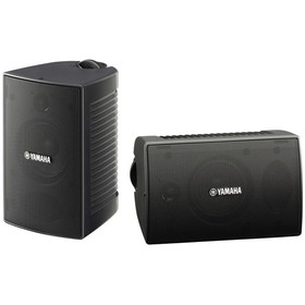 Yamaha VS6 6-1/2" 2-Way 70V / 100V Surface Mount IPX3 Speaker Pair - Black
