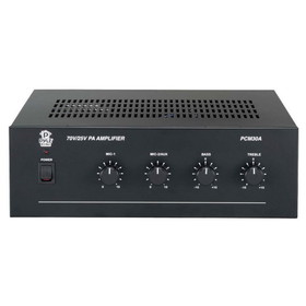Pyle PCM30A 30W PA Mixer-Amplifier with 25V & 70V Outputs