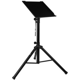 Pyle PLPTS7 Universal Device Tripod Stand for DJ Equipment Laptop Notebook Mixer Projector 32"-56"