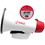Pyle PMP20 Compact Megaphone Bullhorn PA Speaker with Siren 20W Max