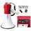 Pyle PMP57LIA Megaphone Bullhorn PA Speaker with Built-in Rechargeable Battery SD USB Aux 50W Max