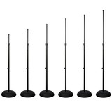 Peavey Round Base Microphone Stand Black - 6 Pack