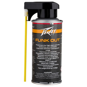 Peavey Funk Out Contact &amp; Switch Cleaner 5 oz. Aerosol Spray
