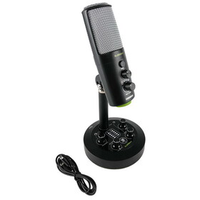 OPEN BOX Mackie CHROMIUM Premium USB Condenser Microphone with Built-in 2-Channel Mixer