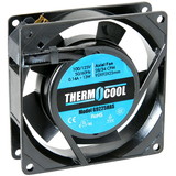 Thermocool 110 VAC Muffin Cooling Fan 92 x 25mm Sleeve Bearing 28 CFM