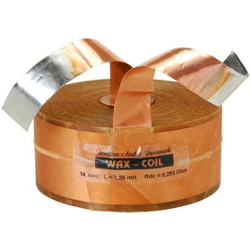 Jantzen Audio 1.2mH 14 AWG Copper Foil Wax Coil Crossover Coil