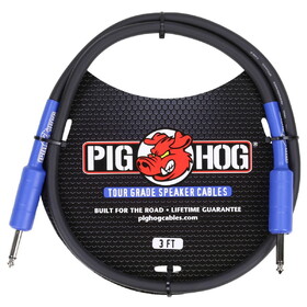 Pig Hog Tour Grade Speaker Cable 14 AWG 1/4" to 1/4"