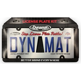 Dynamat Xtreme 19100 4" x10" Sound Deadener License Plate Kit