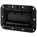 Penn-Elcom H7154K Spring Flex Cabinet Handle Black