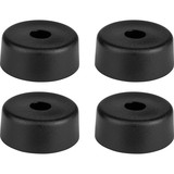 Parts Express 4-Pack Rubber Cabinet Feet 1.57