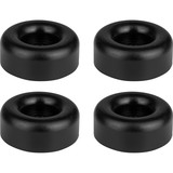 Parts Express 4-Pack Rubber Cabinet Feet 2.5