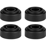 Parts Express 4-Pack Rubber Cabinet Feet 1.125