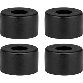 Parts Express 4-Pack Rubber Cabinet Feet 0.86" Dia. x 0.53" H